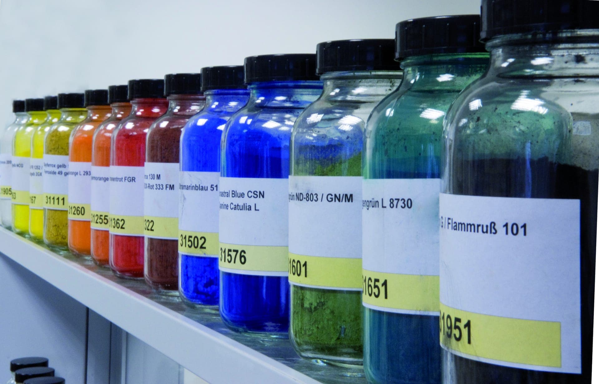 RAL colour sampler
